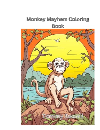 Monkey Mayhem Coloring Book von Independently published